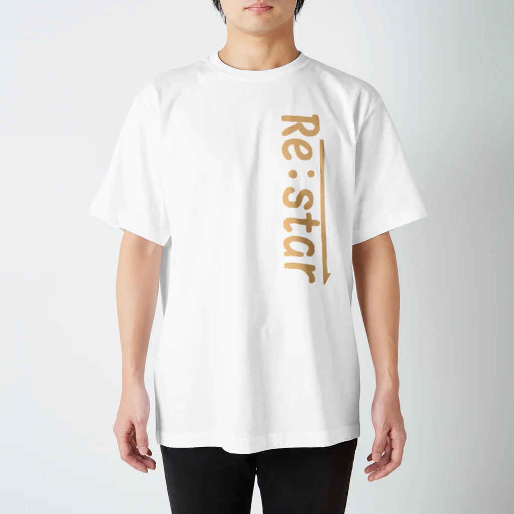 ★FCRe:starグッズショップ★のTシャツ13(白) スタンダードTシャツ
