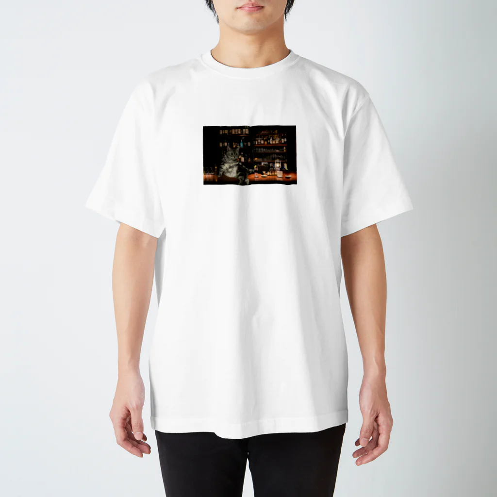 たけのこのお店のおしゃれすぎる猫 Regular Fit T-Shirt