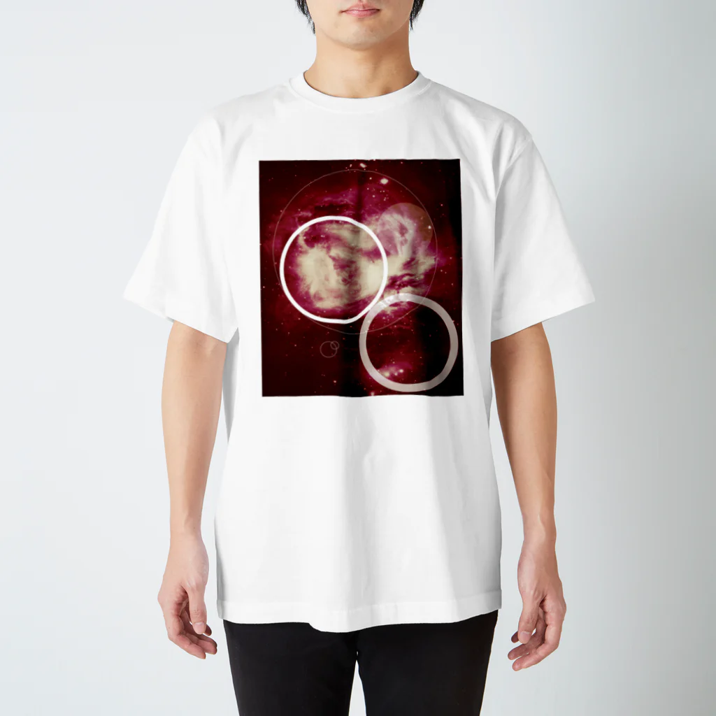 YükaCh!ka(ユカチカ)の宇宙-3 Regular Fit T-Shirt