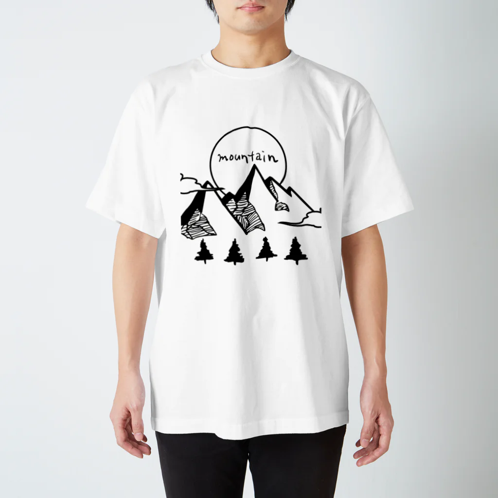 ふくだ　きょうすけのmountain Regular Fit T-Shirt