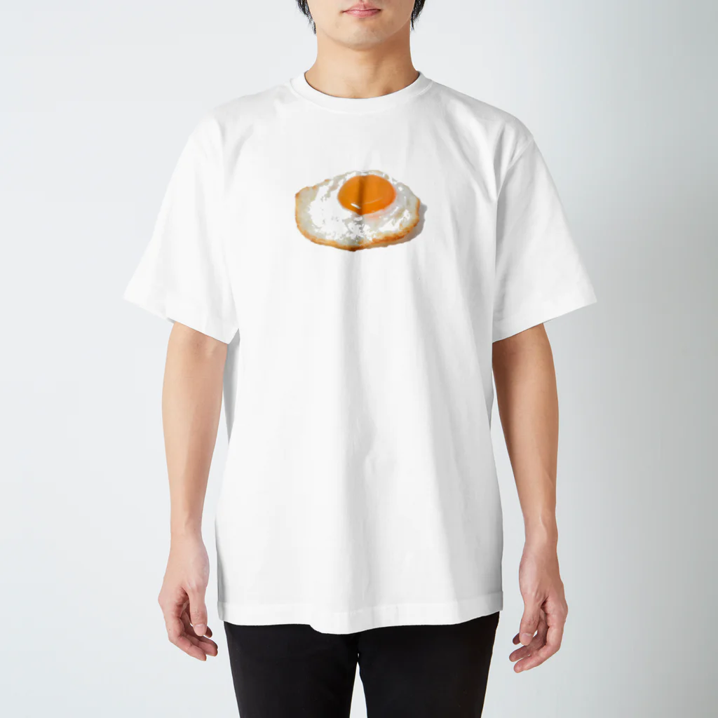 ゆるいおみせの朝の目玉焼き スタンダードTシャツ