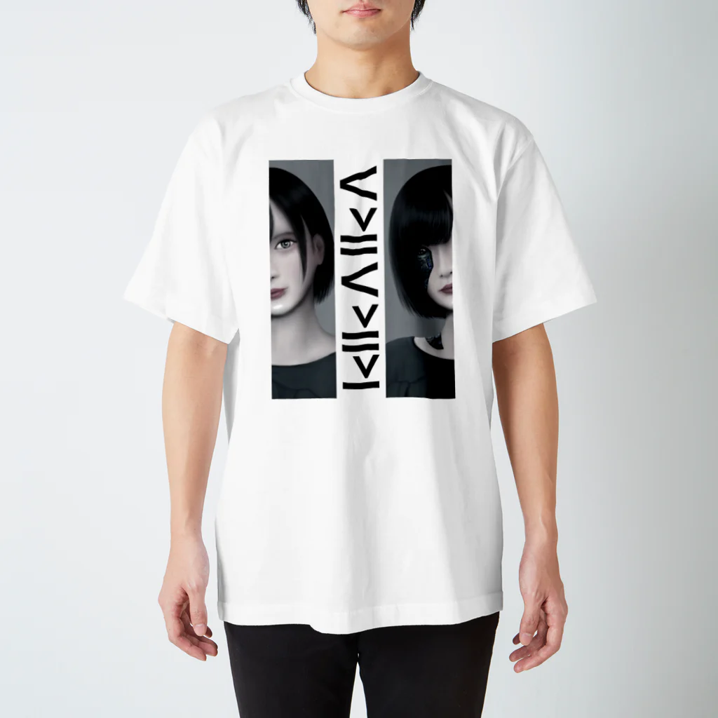 KIKAIKAのKIKAIKA2 スタンダードTシャツ