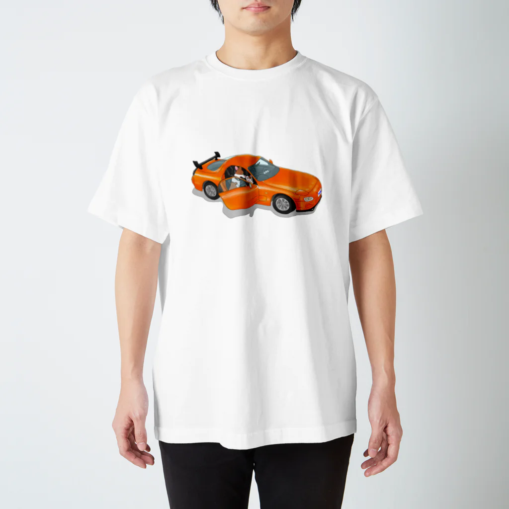 マドとコーギーのFDに乗ってみたい妹 Regular Fit T-Shirt