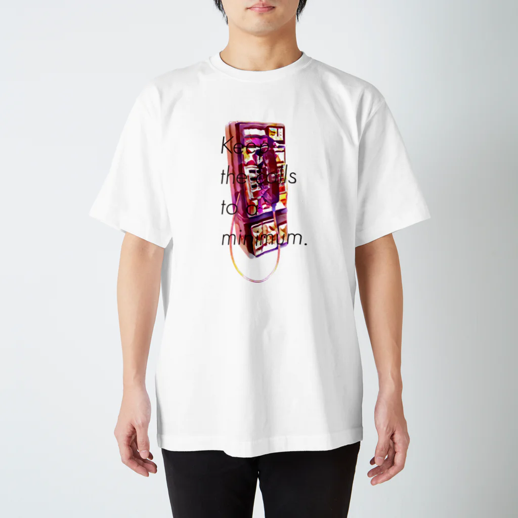 monotoneの電話は最低限にして01 Regular Fit T-Shirt