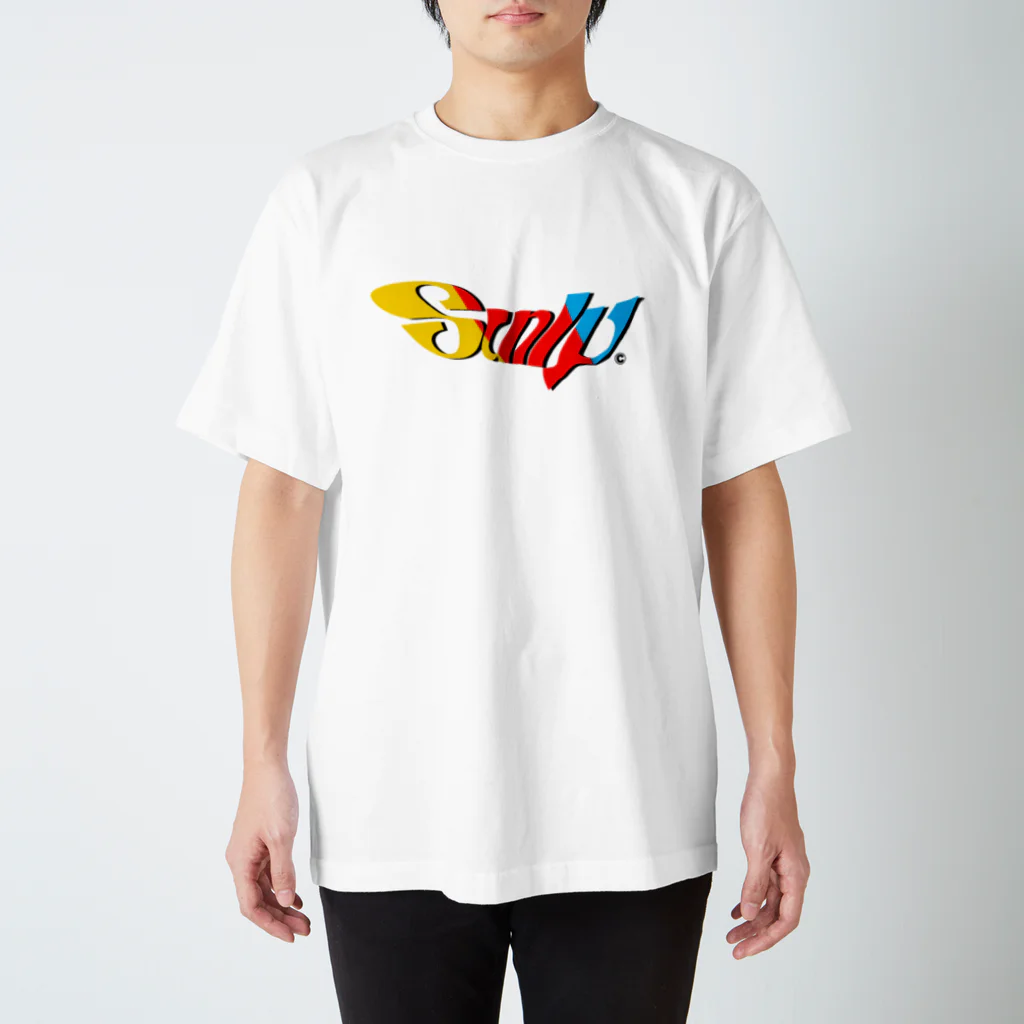 E11saleのSunly-logo Regular Fit T-Shirt