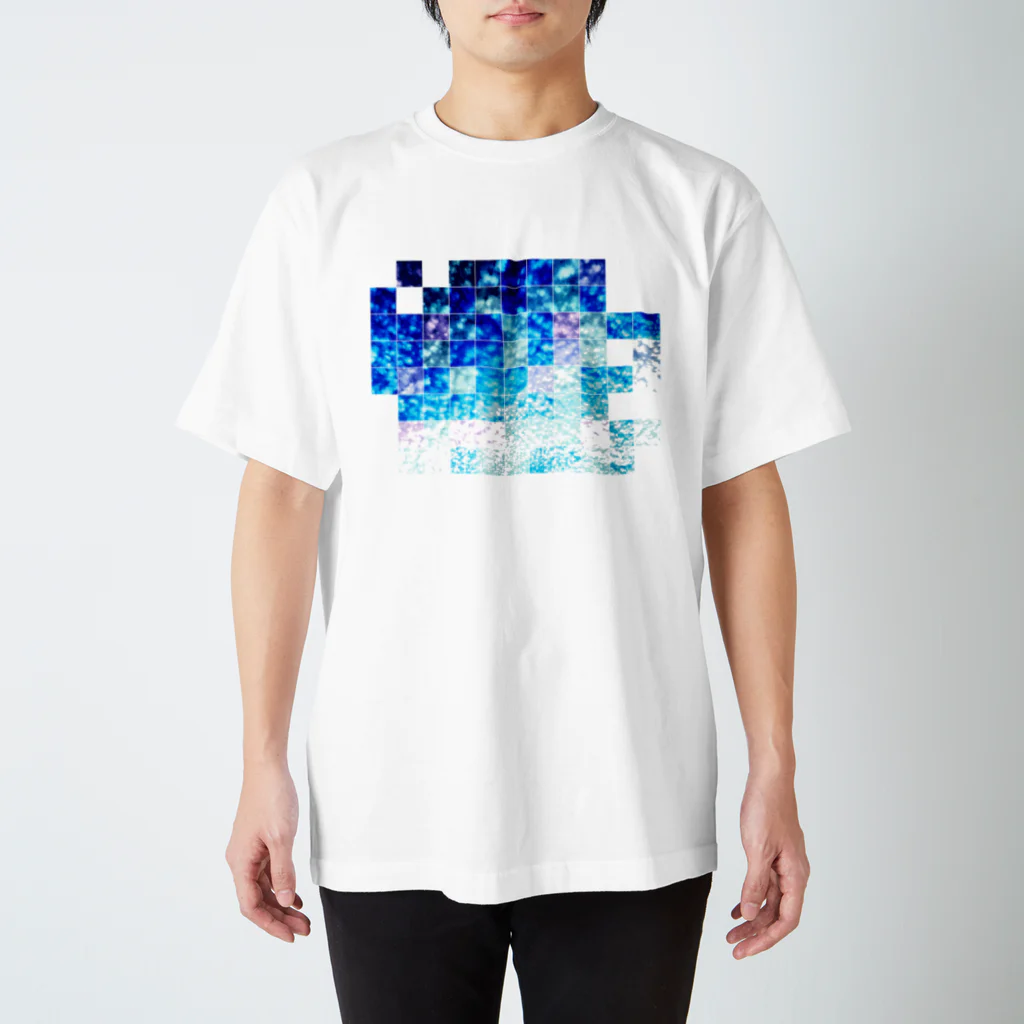 ラバーバラバーのサイバーウロコグモ スタンダードTシャツ