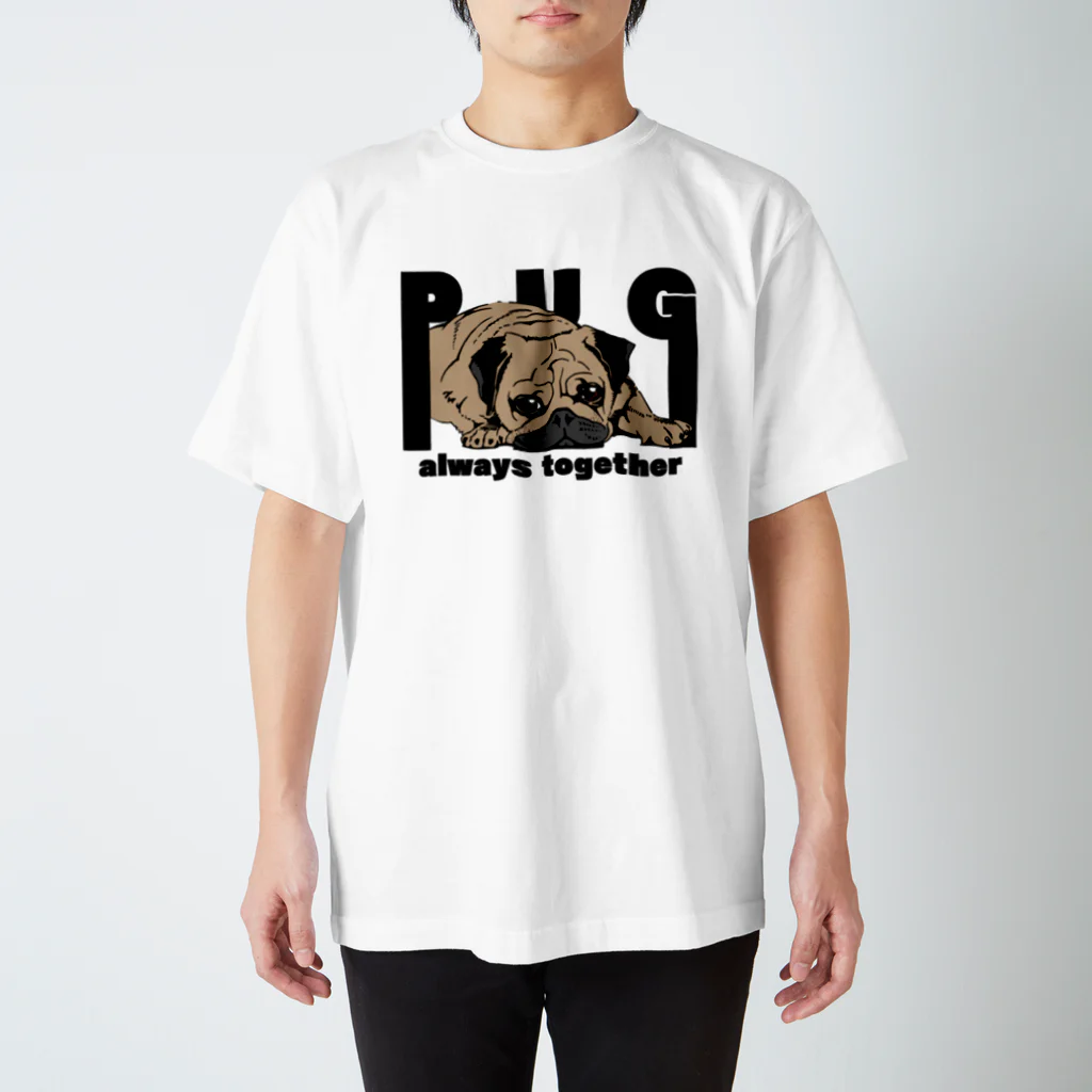 MasakiRockのパグ Regular Fit T-Shirt