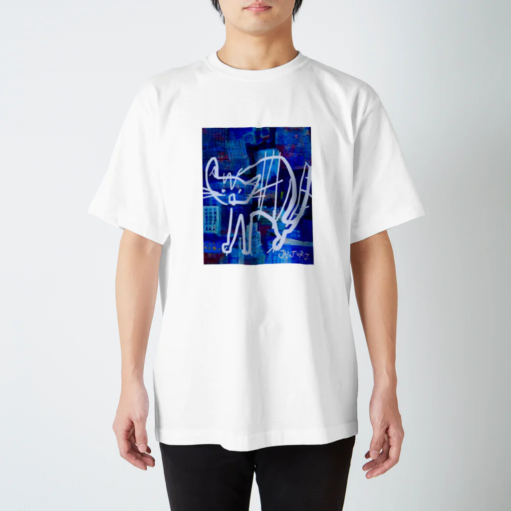 jazz toraの街ねこ スタンダードTシャツ