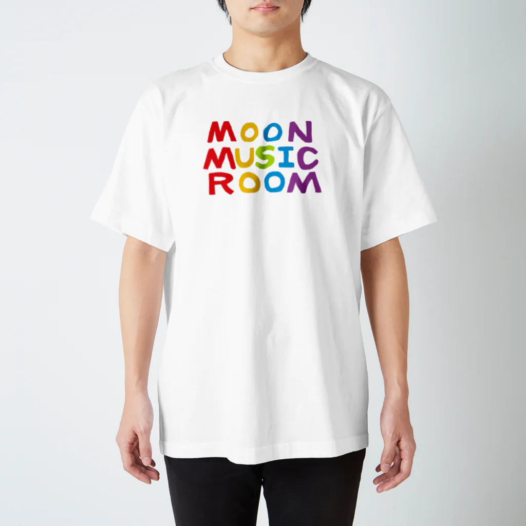 カメレオン音楽家の色々創作物ショップのMOON MUSIC ROOM Regular Fit T-Shirt