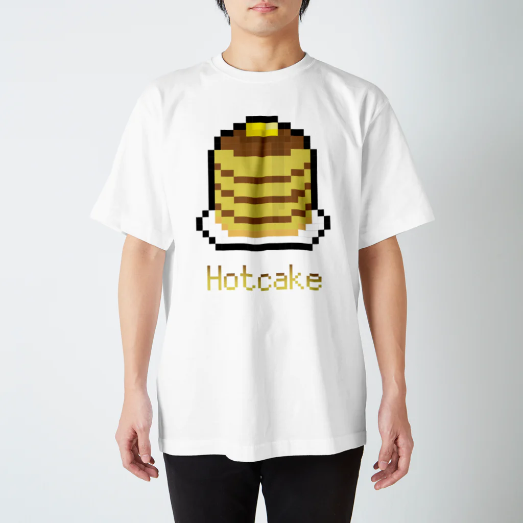 chika2002の8bitホットケーキ スタンダードTシャツ