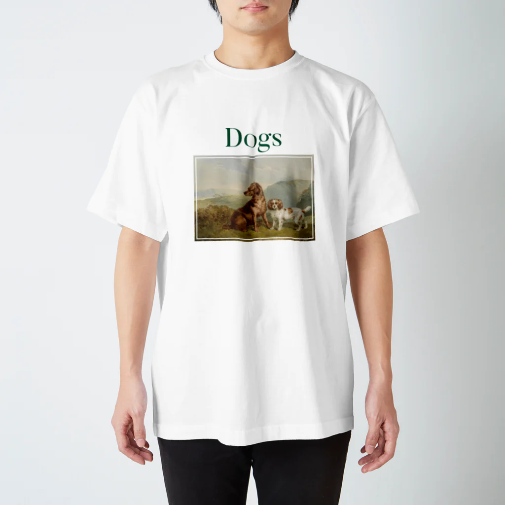 Parallel Imaginary Gift ShopのLakeside Dog Community Park Regular Fit T-Shirt