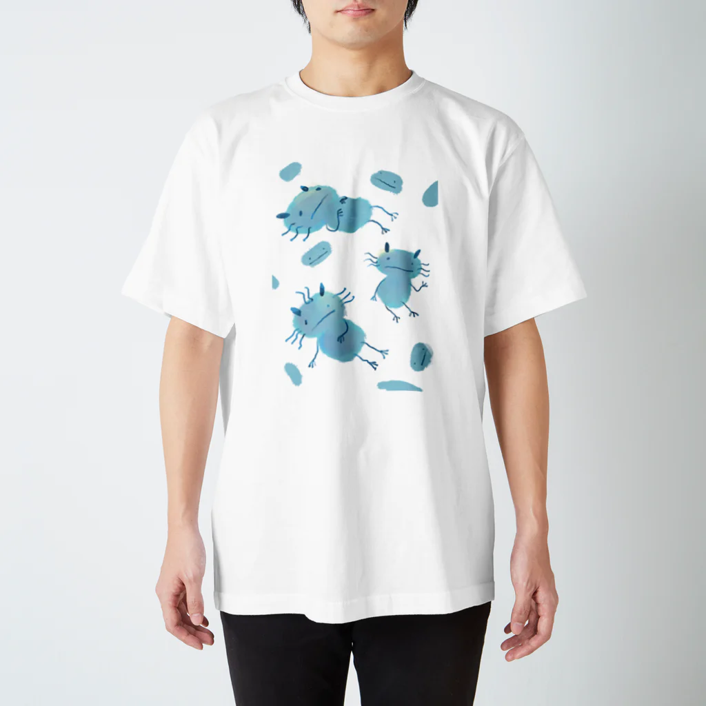 ひもとかげ / Himotoのふわふわとかげ Regular Fit T-Shirt