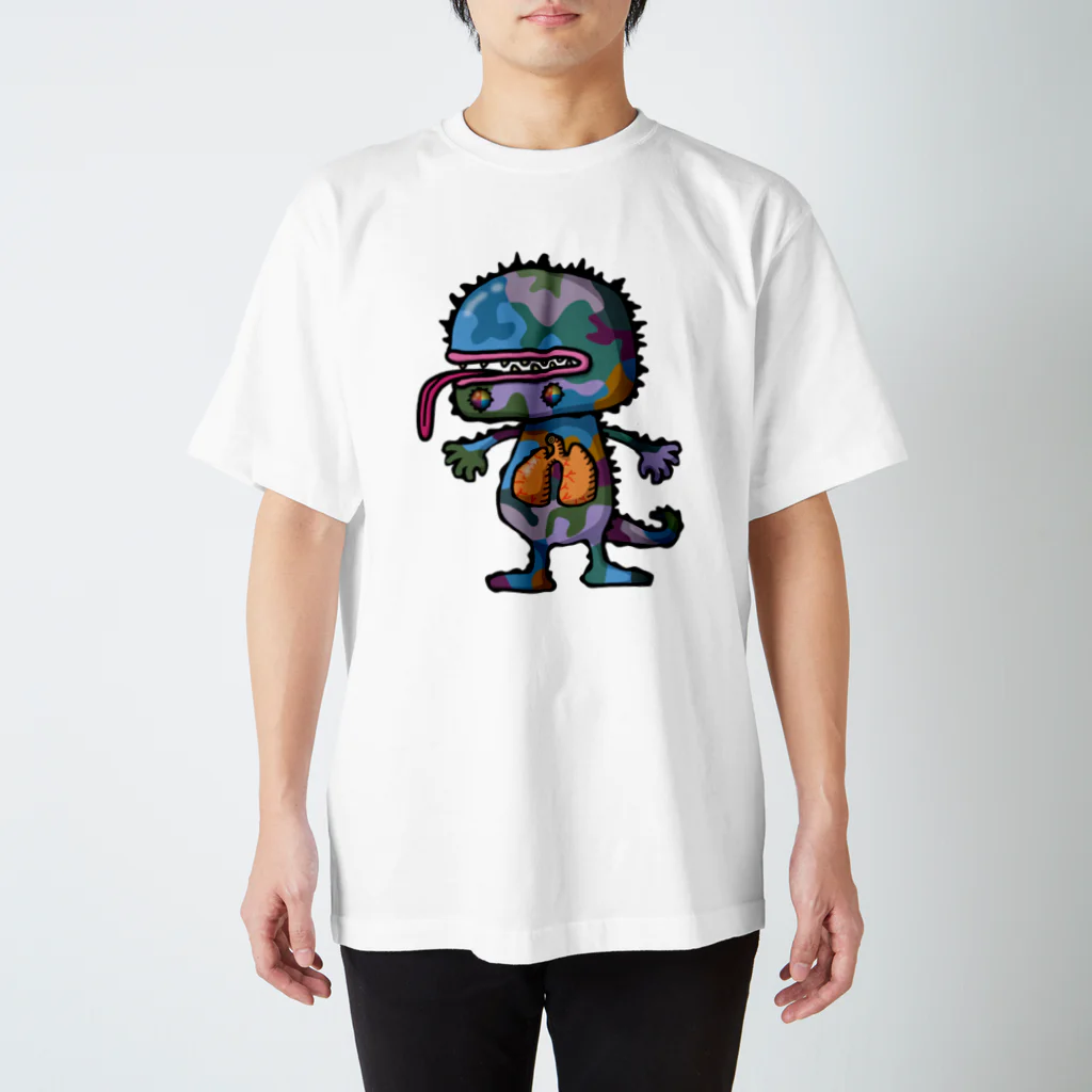 Ｃａｃａｔｓのmonster3 スタンダードTシャツ