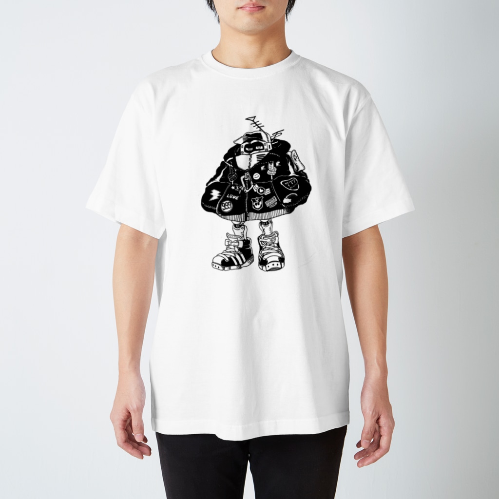 腹ペコ黒蟲のパーカーロボ Regular Fit T-Shirt