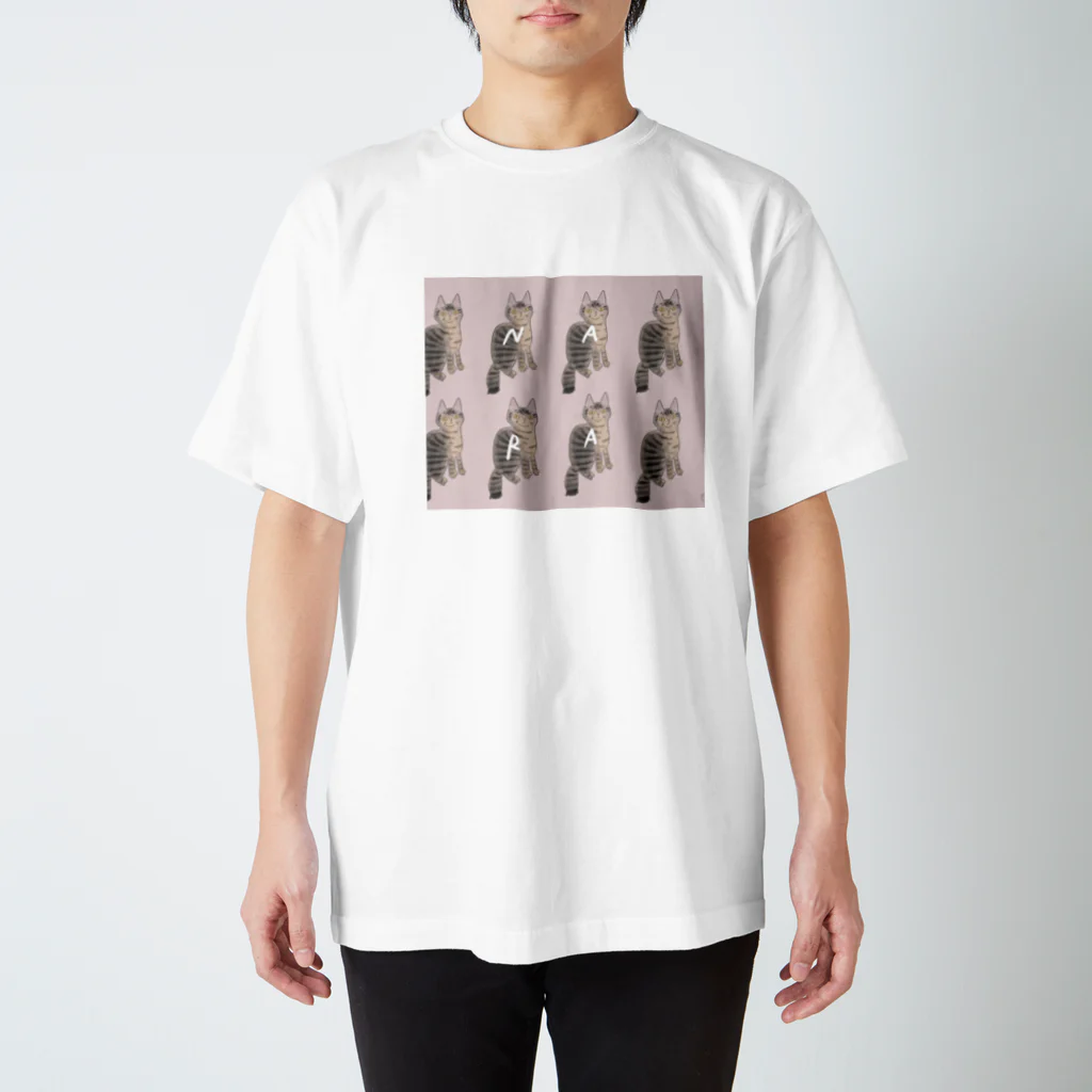 necorobuのねこのnaraちゃん Regular Fit T-Shirt