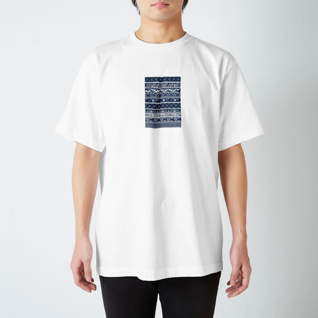 鯔背屋の江戸小紋 スタンダードTシャツ