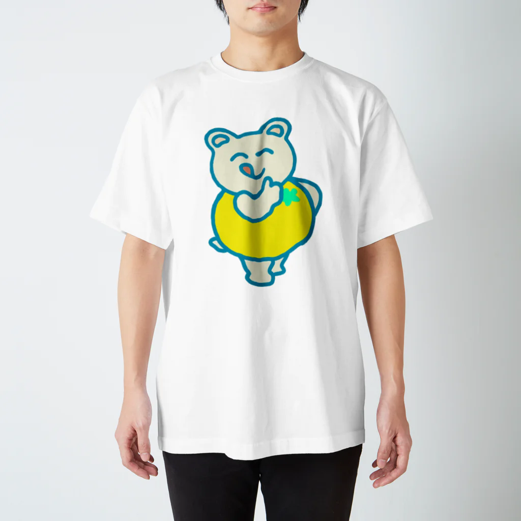 はっさくまの日用品のはっさくまのGood Luck（大） Regular Fit T-Shirt