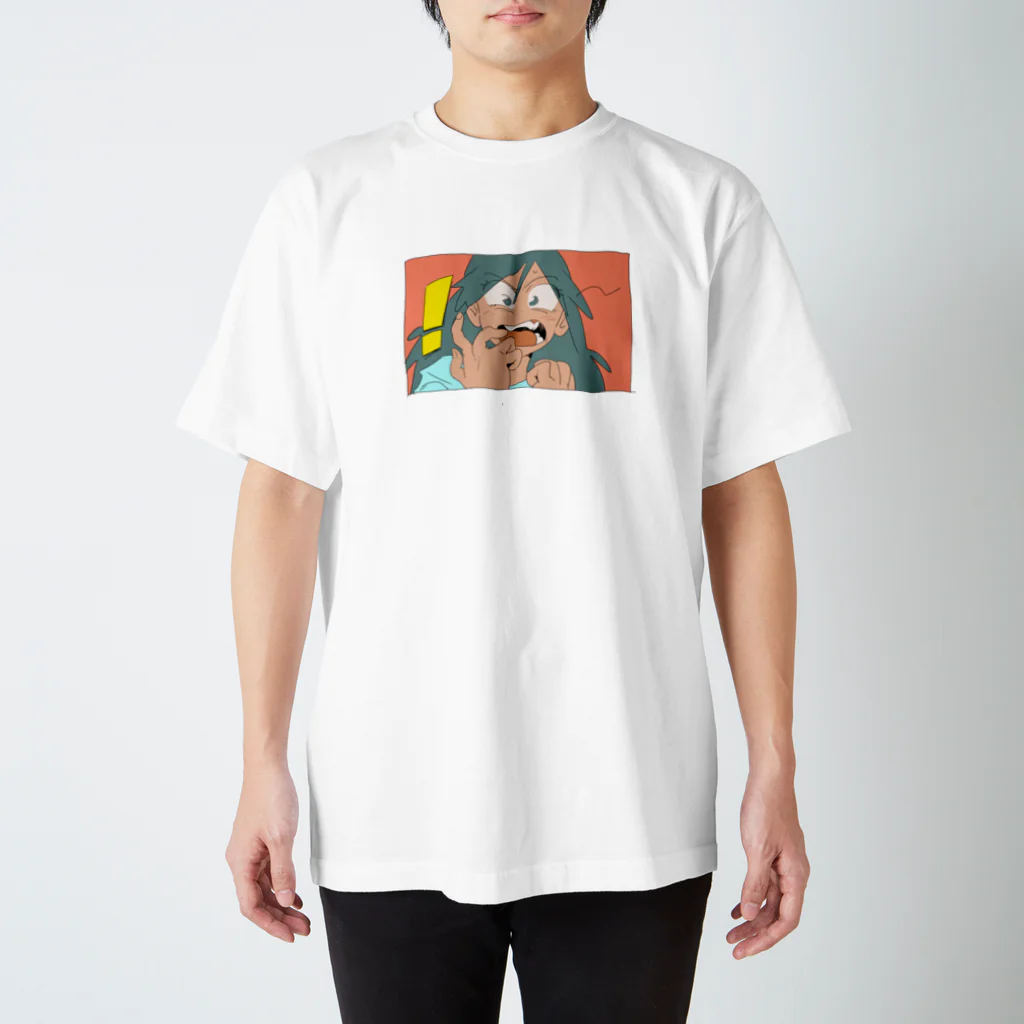 ごとう みのりのBikkuri t-shirt スタンダードTシャツ