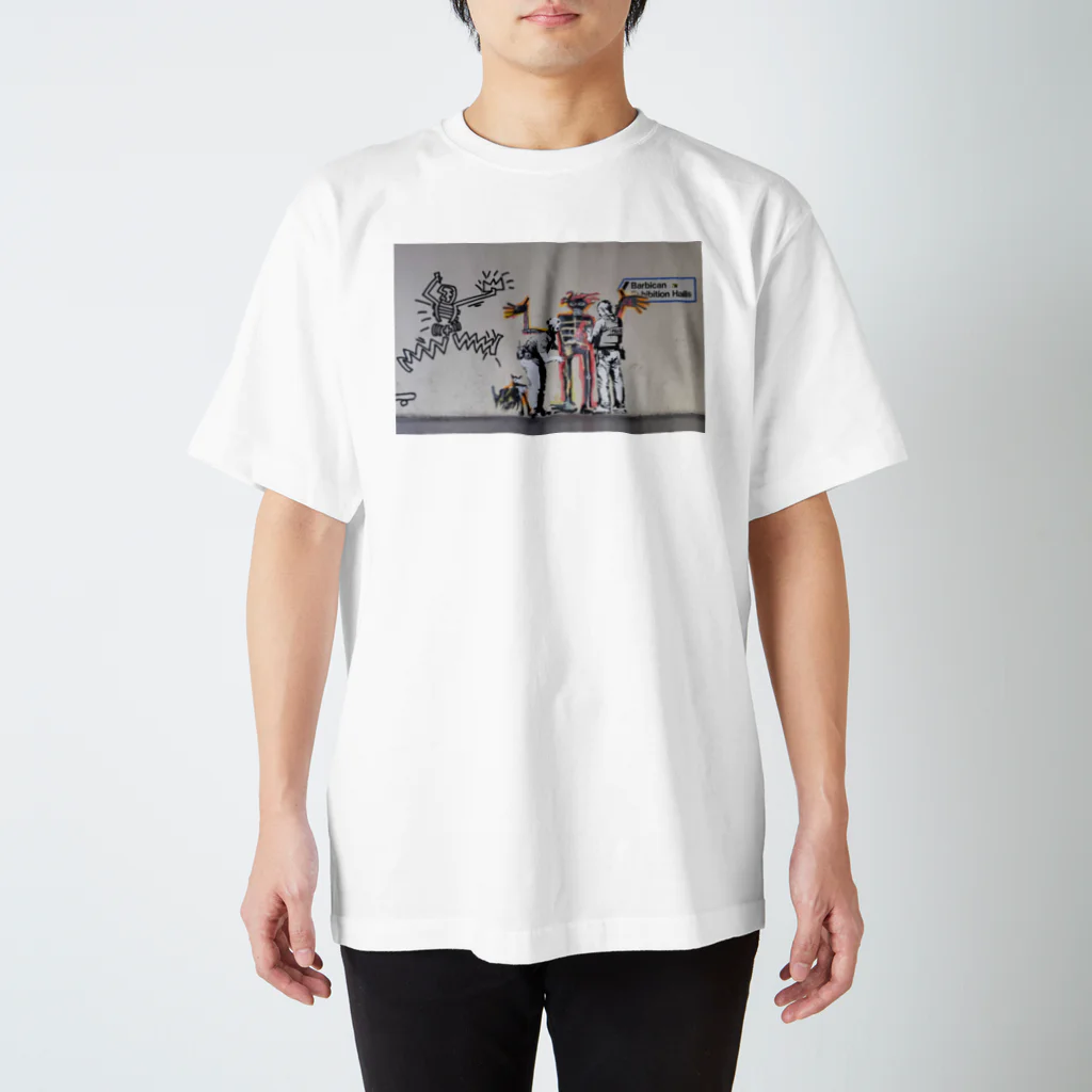 art-graffitiのWith Basquiat スタンダードTシャツ