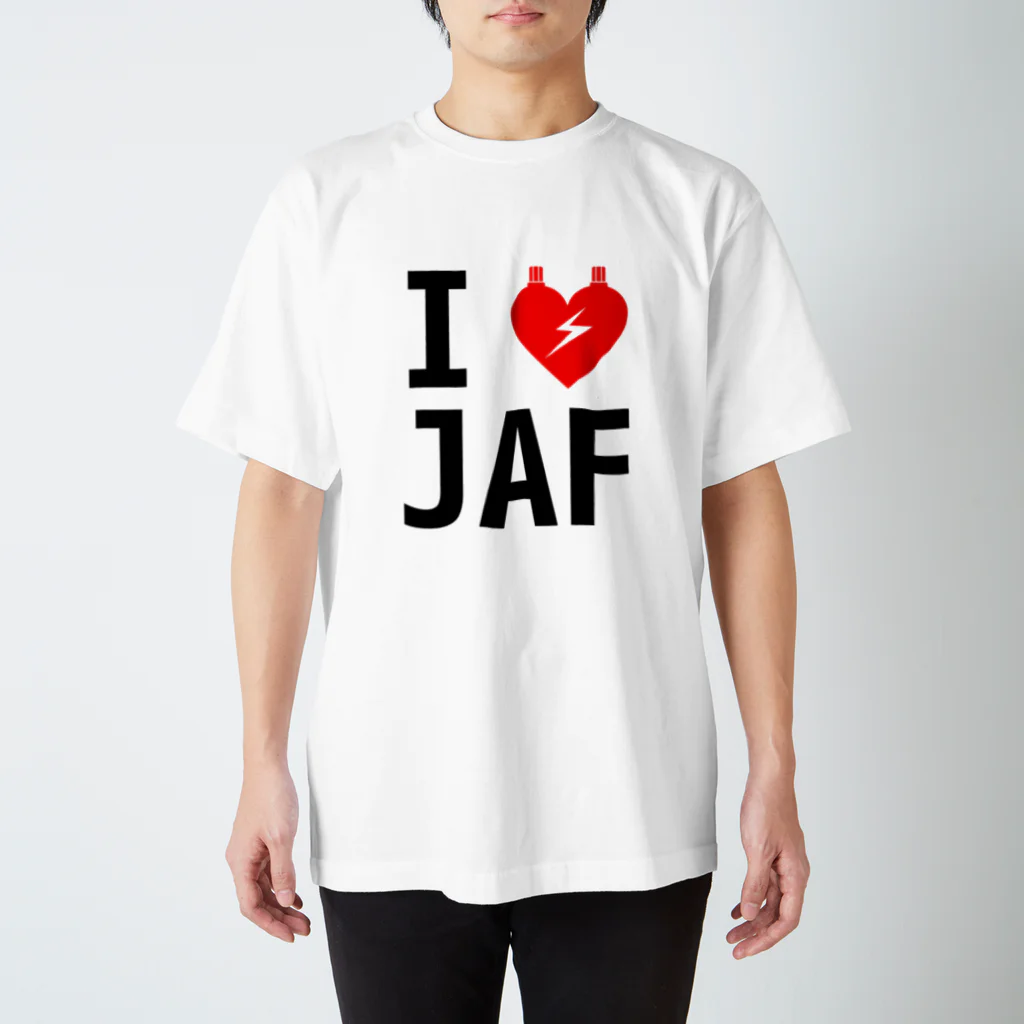 rakugayaのI LOVE JAF スタンダードTシャツ