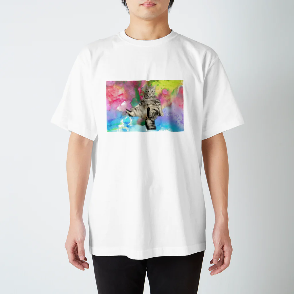 TtYの猫Tやでぇ スタンダードTシャツ