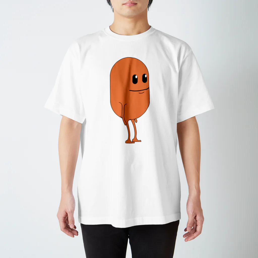 OCTOPUS_shopの名前なし_オレンジ スタンダードTシャツ