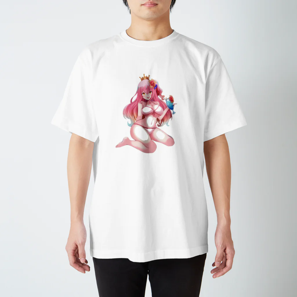 プチ@ゲーム実況Vtuberの水着プチ Regular Fit T-Shirt