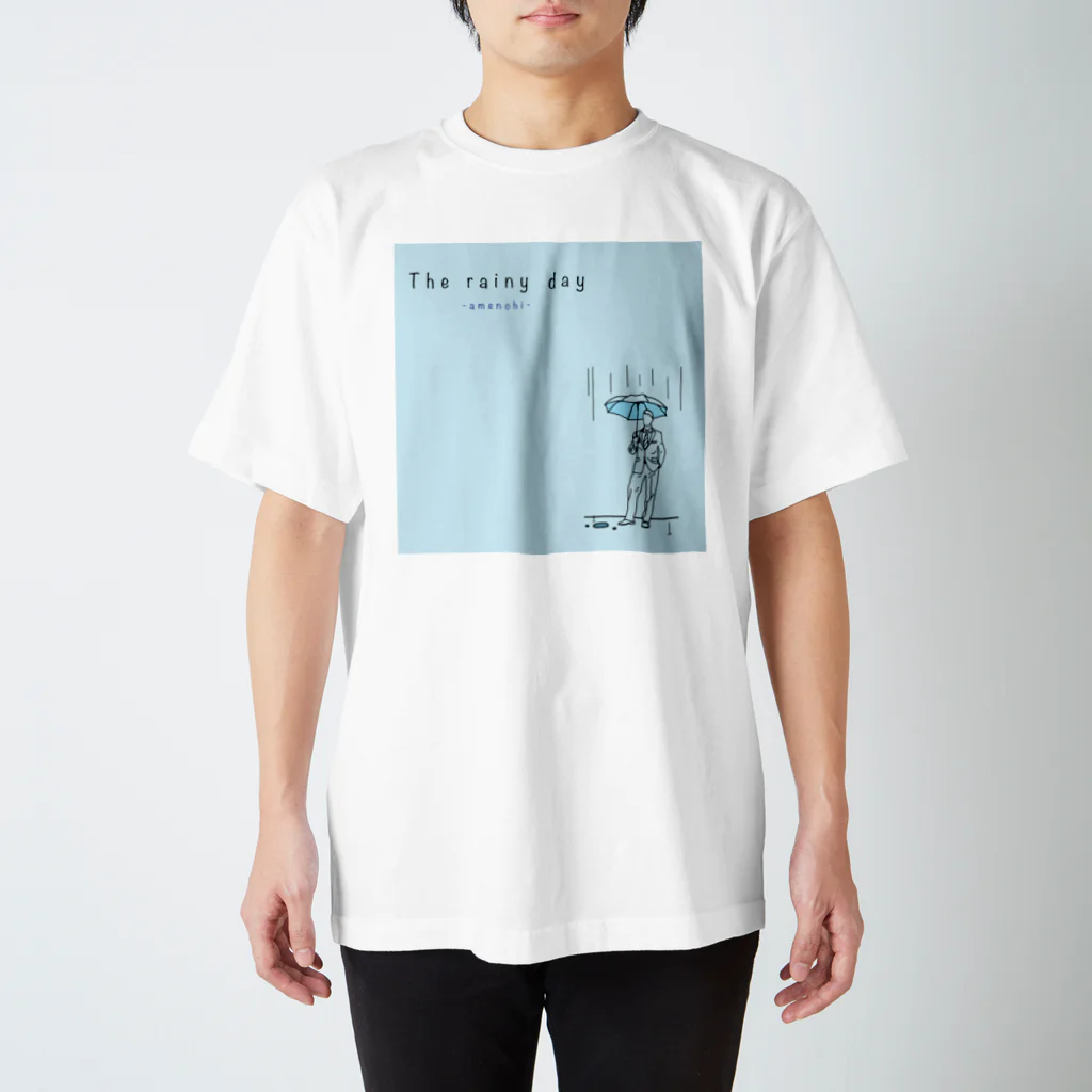 -anata no anohi-の-amenohi- （ビジネスマンのある雨の日） スタンダードTシャツ