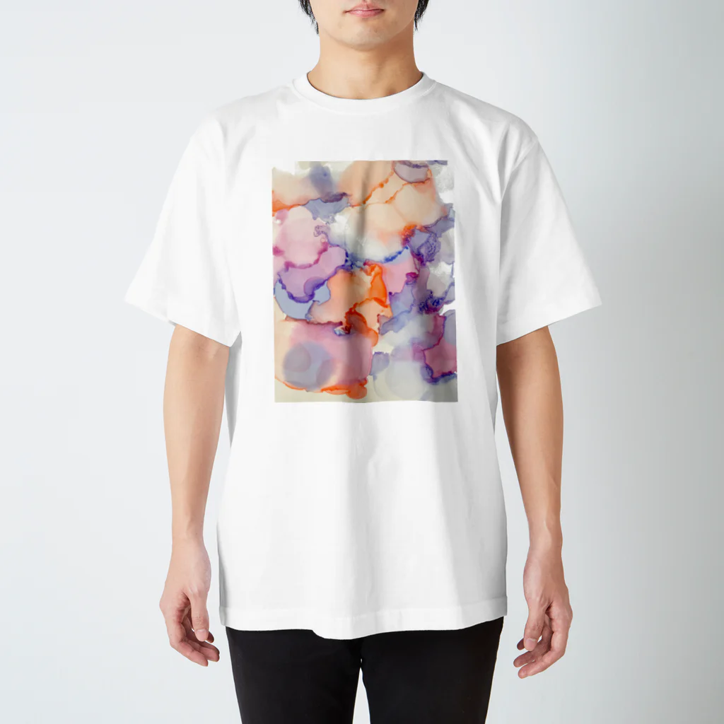 com eddy コムエディーのalcohol ink art Regular Fit T-Shirt