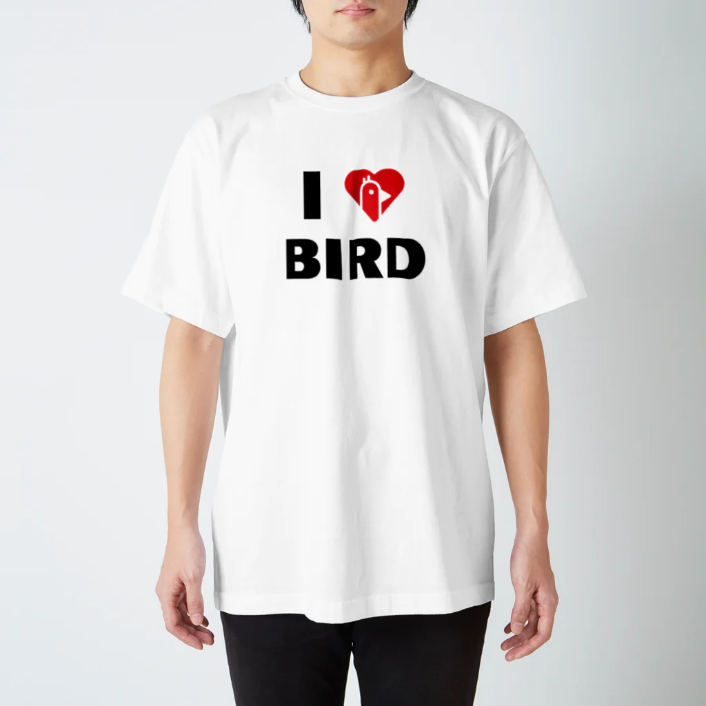 マッスルデザイン処のI love bird スタンダードTシャツ