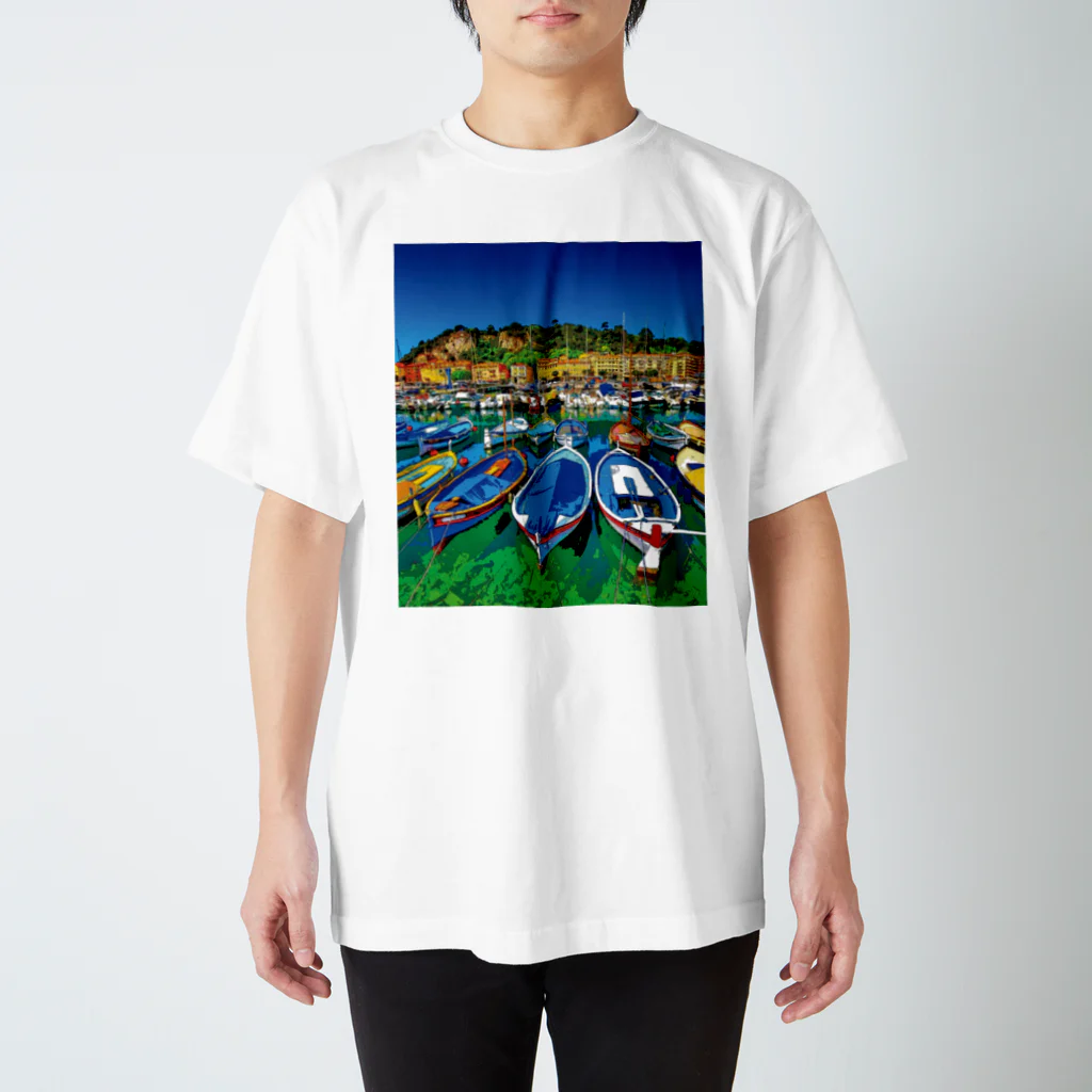 GALLERY misutawoのフランス コート・ダジュール スタンダードTシャツ