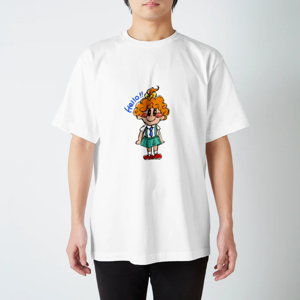 SnowのHELLO！ Regular Fit T-Shirt