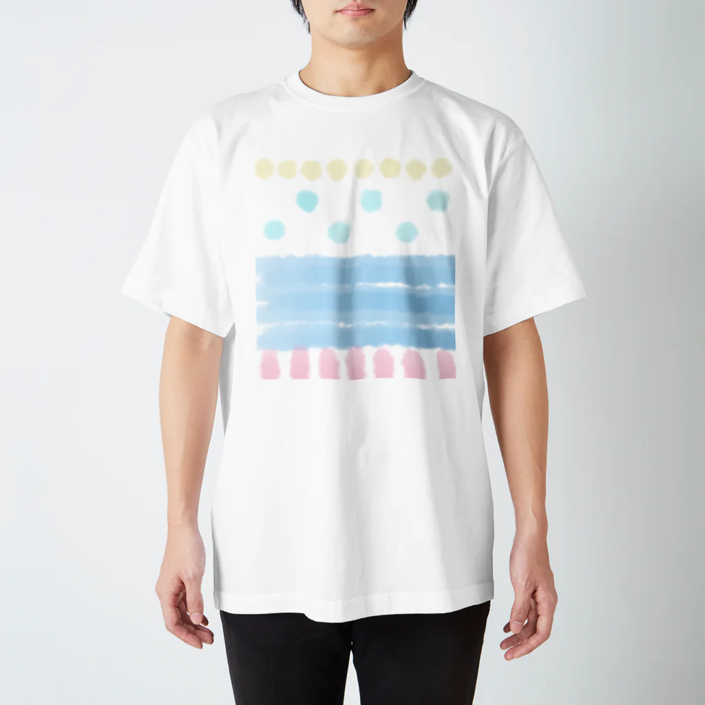 kanacci.iの夏の海 スタンダードTシャツ