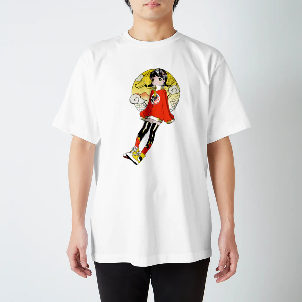 Crab_000のドラゴンチャイナ Regular Fit T-Shirt