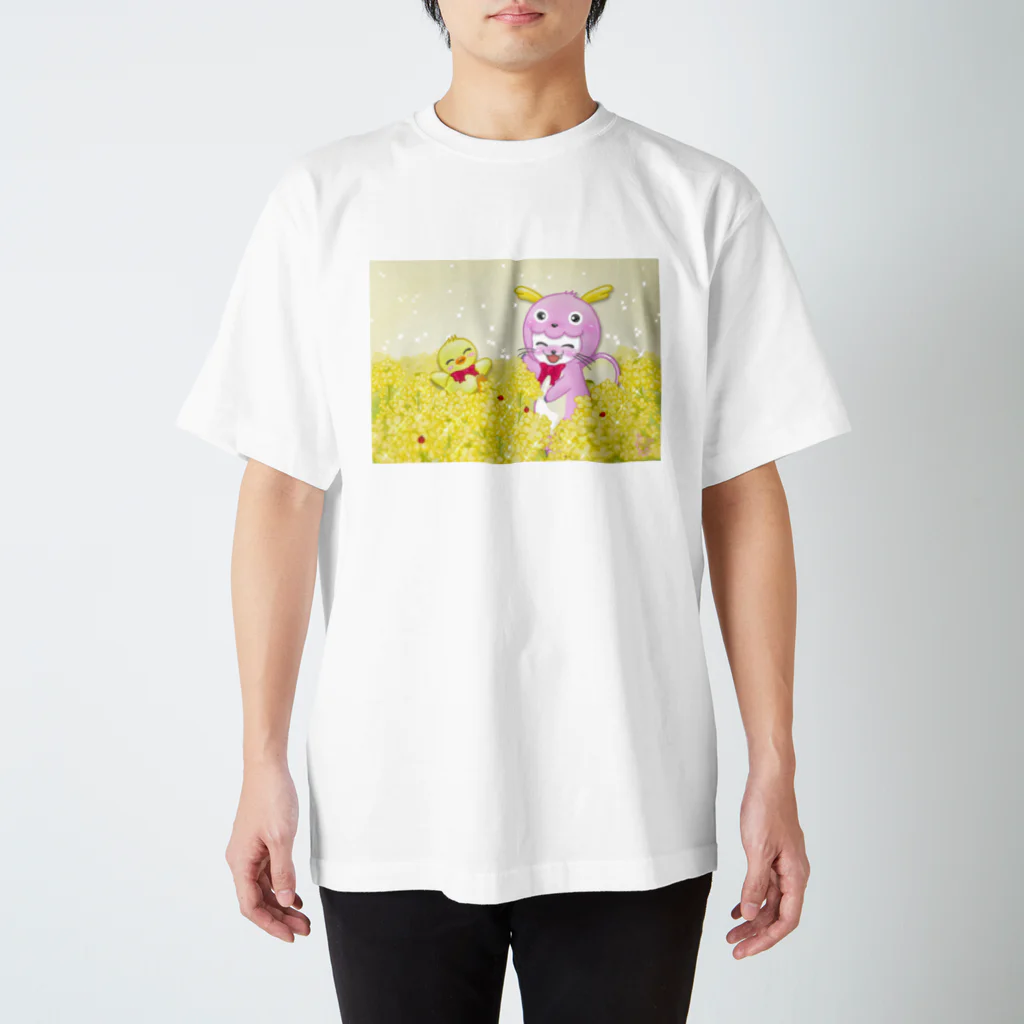 dragonpinkのどらごんにゃシリーズ Regular Fit T-Shirt