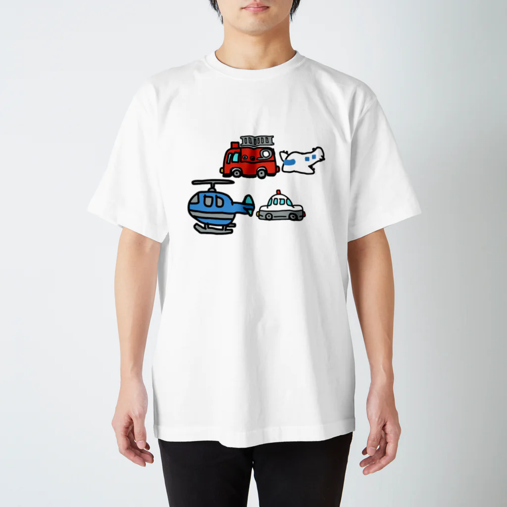 MOSTの憧れの乗り物 スタンダードTシャツ