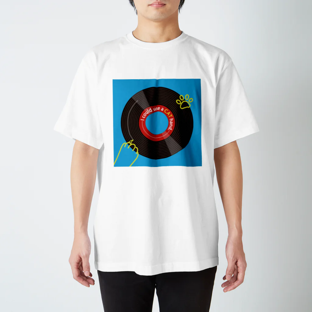 [C.O.D]shopのNEKO NO TE MO KARITAI Regular Fit T-Shirt