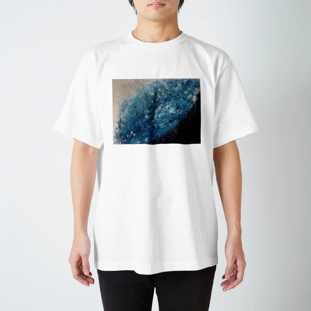 bluebird のswirlcolorいつかの風景 Regular Fit T-Shirt