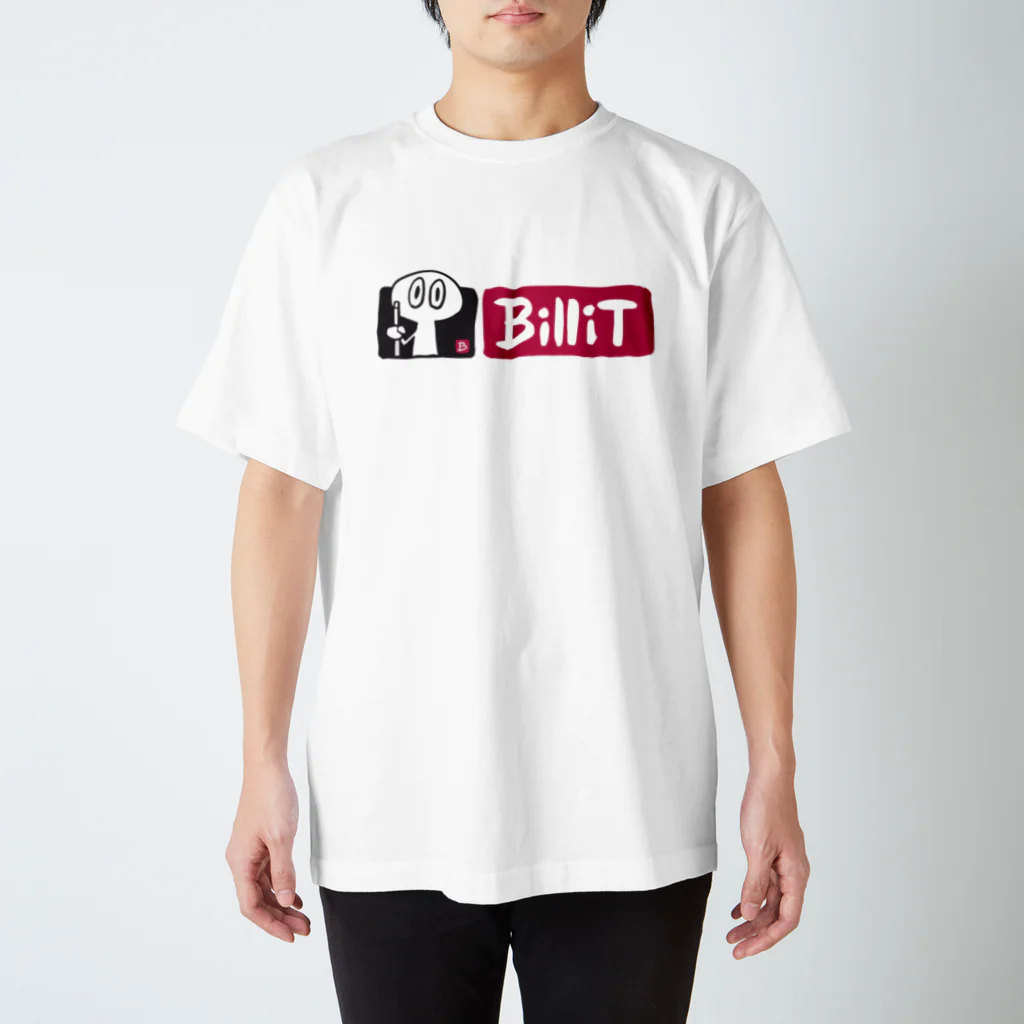 ビリヤードウエア専門ショップ　BilliT（ビリット）のBilliT Basic Logo スタンダードTシャツ