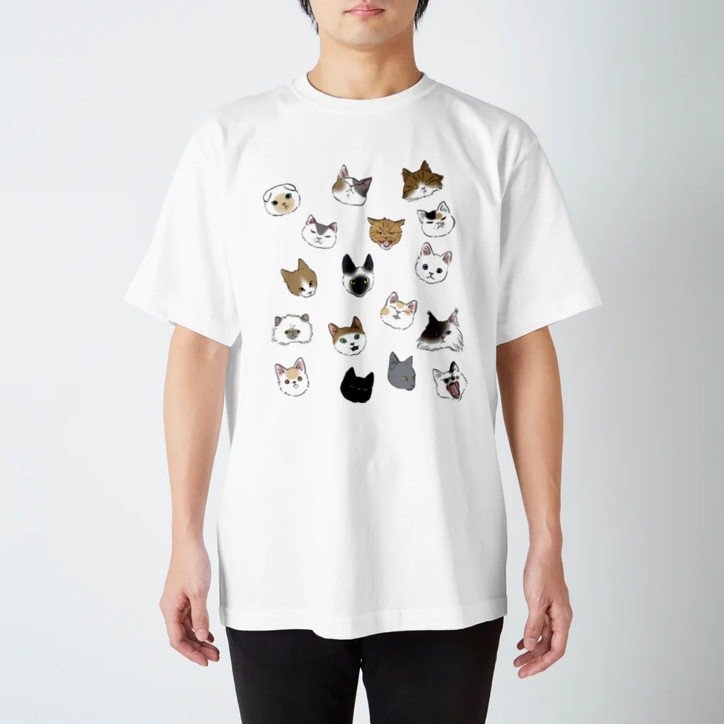 をかしのねこづくしカラー Regular Fit T-Shirt