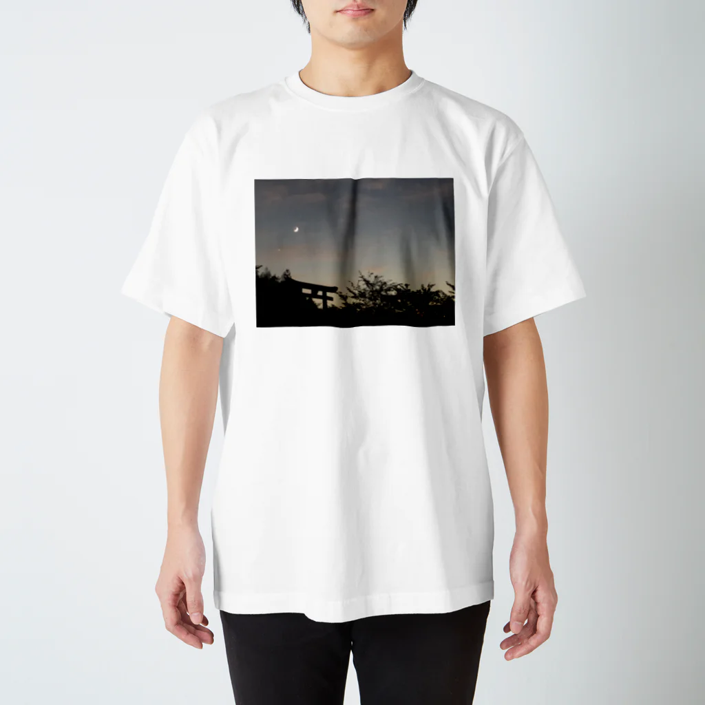 R_L_Dogsの夕闇 スタンダードTシャツ