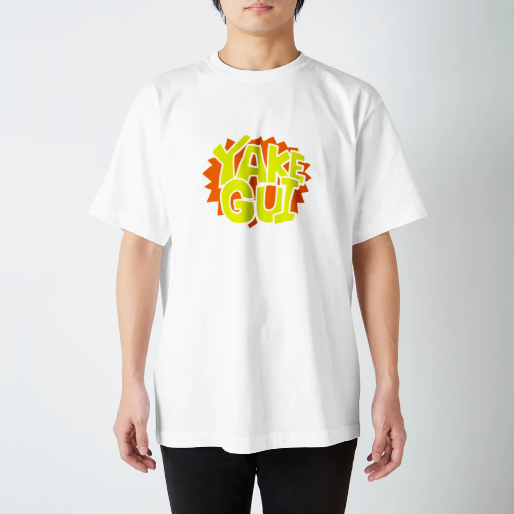 megayukinaのYAKEGUI Regular Fit T-Shirt