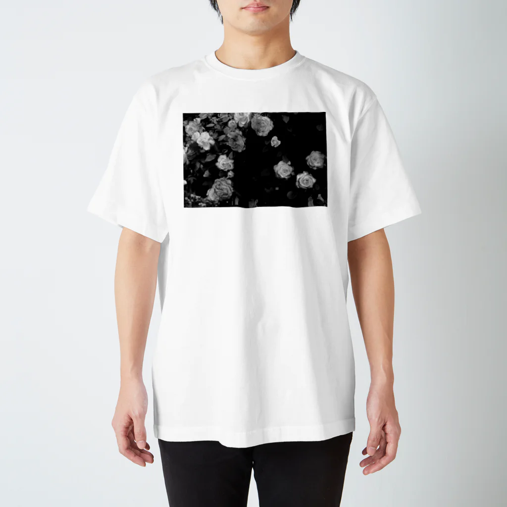 ResistworksのROSE mono スタンダードTシャツ