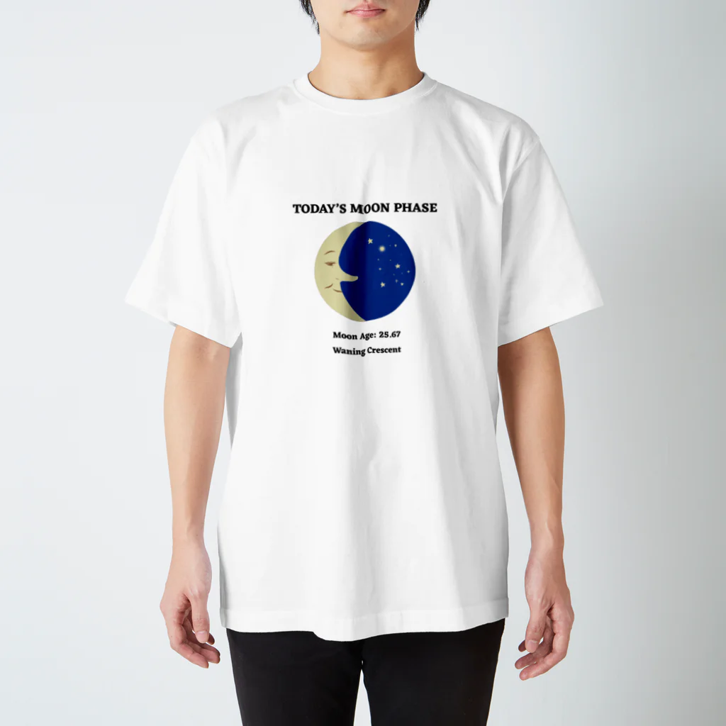 PAPER MOON STUDIOの三日月Tシャツ スタンダードTシャツ