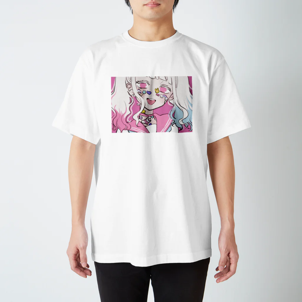 O仮名だモのかわいいものたち スタンダードTシャツ