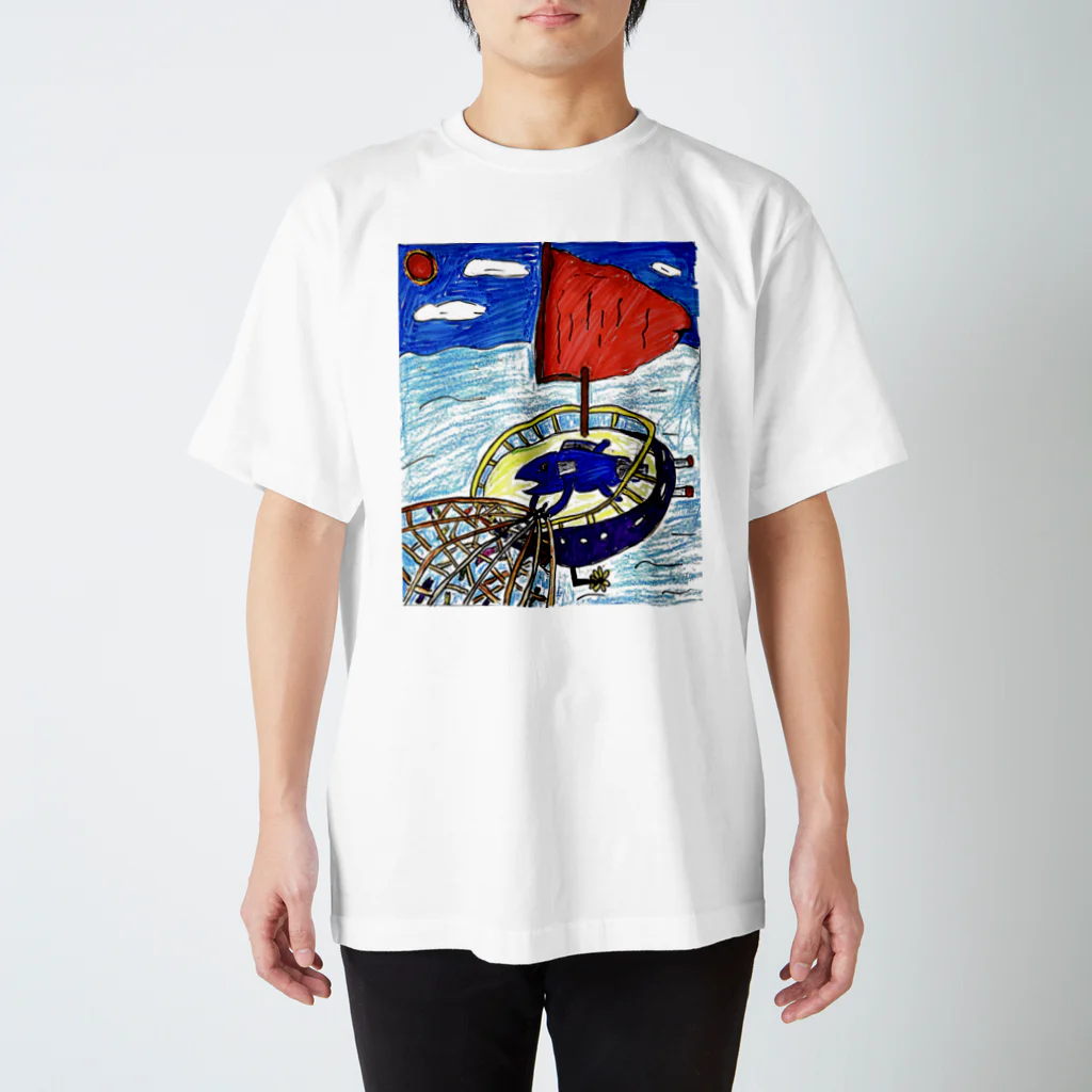 就労継続支援B型事業所ブレンドの魚！漁業 Regular Fit T-Shirt