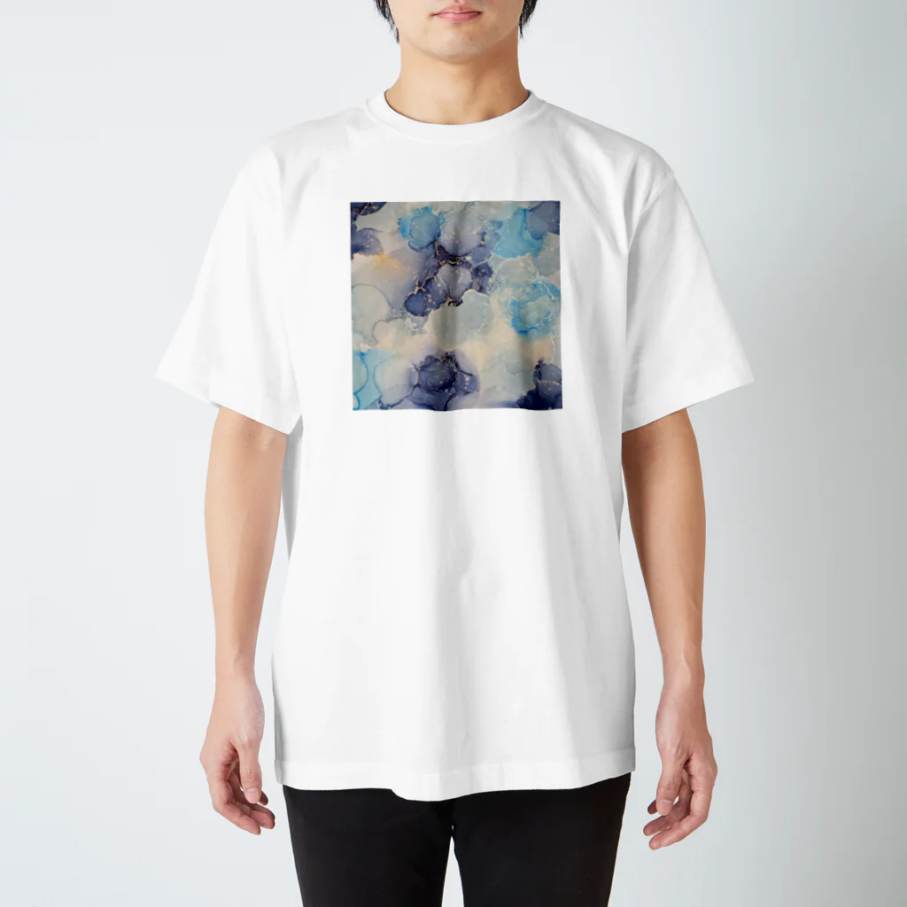 irodoriのふる雨 Regular Fit T-Shirt