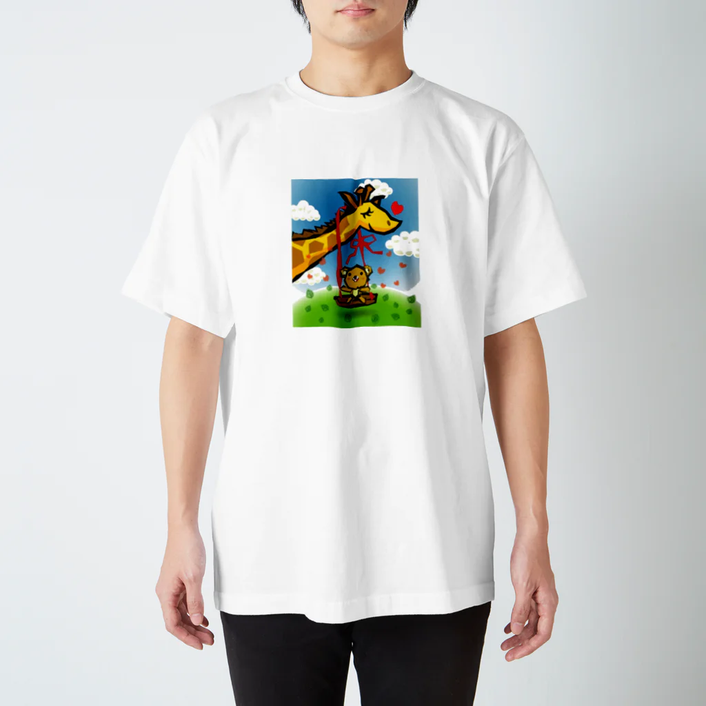 kirin3fc2のきりんとくま スタンダードTシャツ