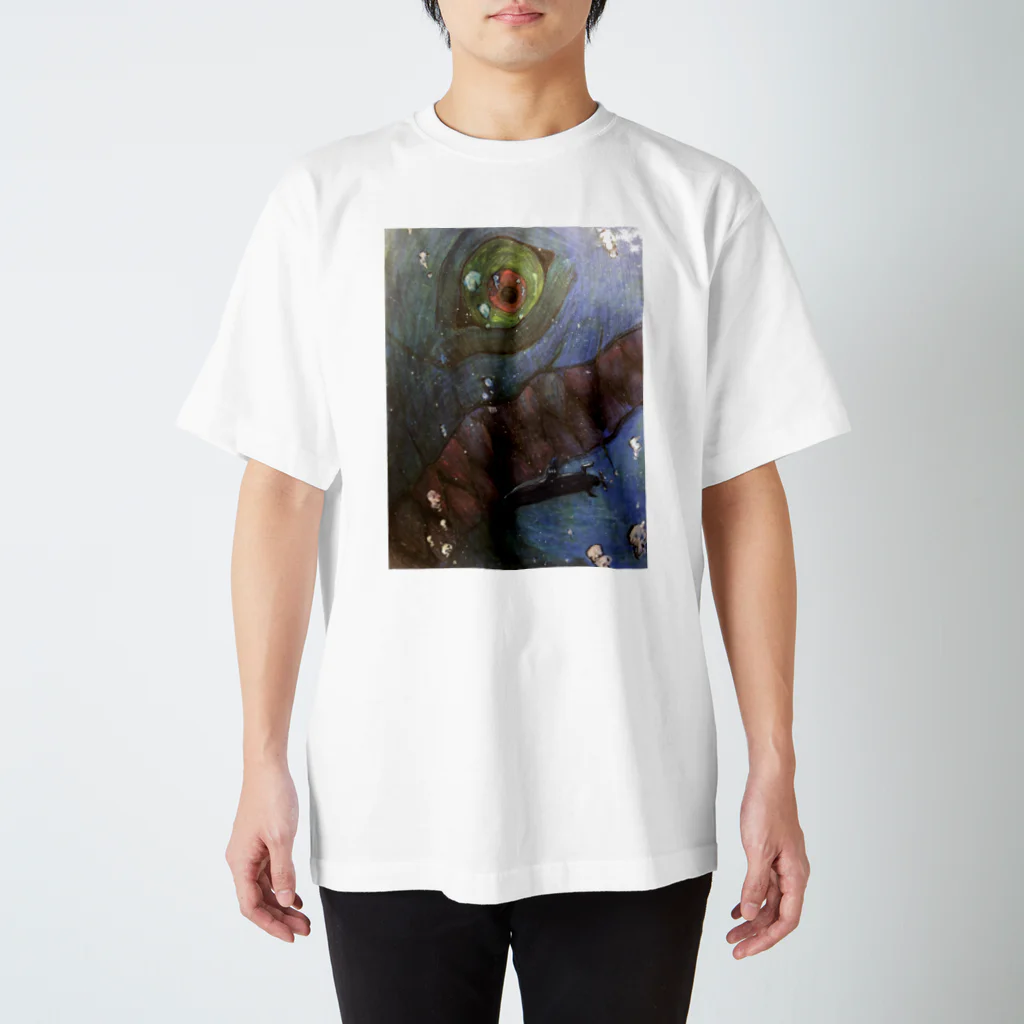 似顔絵師ジャンボ・T 【井の頭アートキャスト】のUnknown seabed Regular Fit T-Shirt