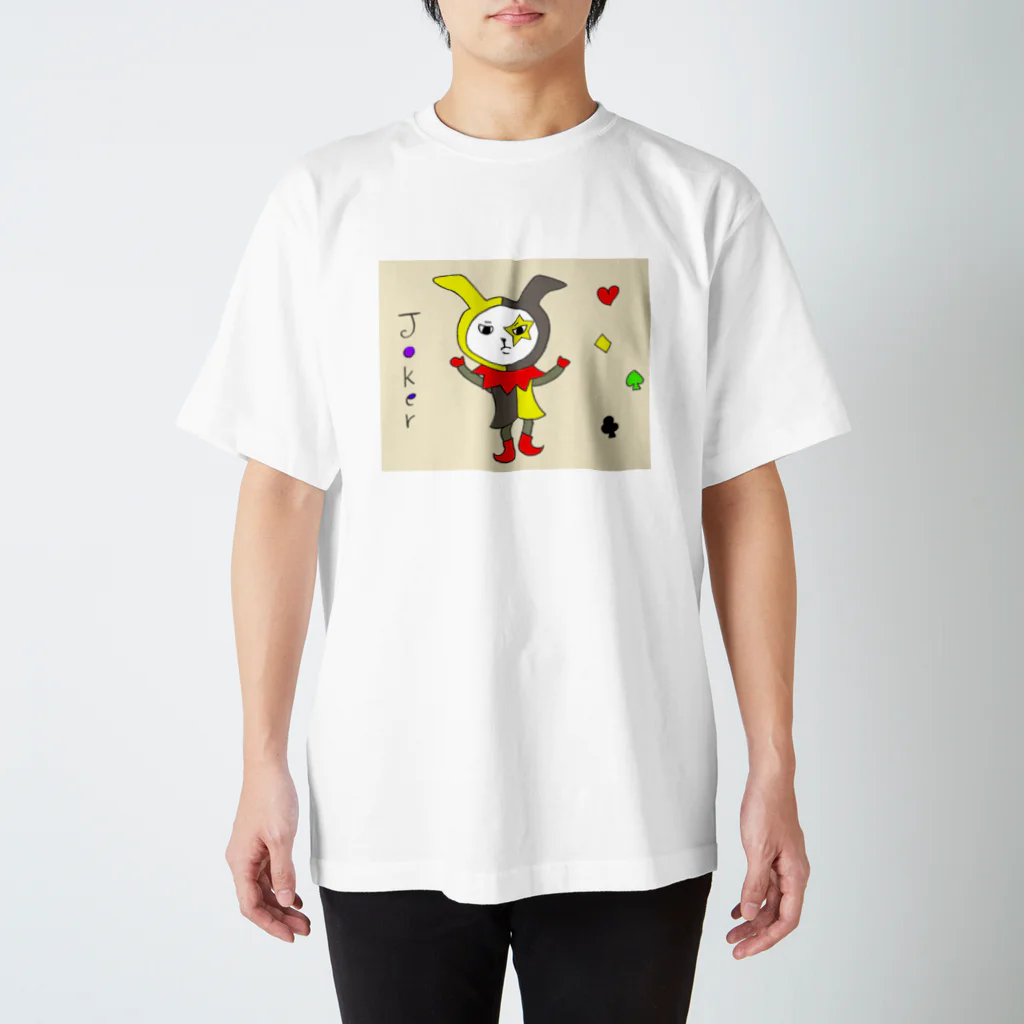 ミッキーのジョーカーにゃん Regular Fit T-Shirt